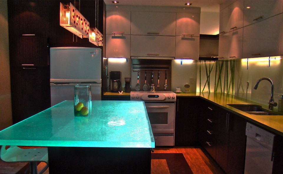 Glass Kitchen Countertops Cost