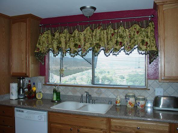 Kitchen Curtains And Valances Set