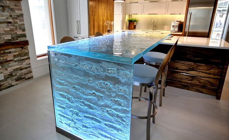 Recycled Glass Kitchen Countertops Ideas